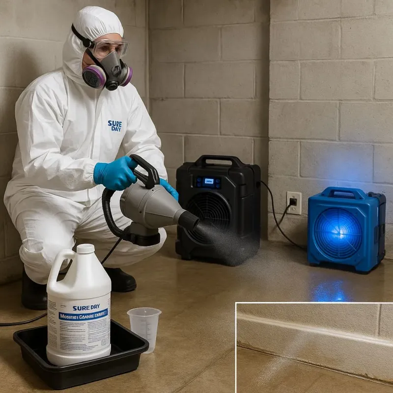 Sanitization and Odor Removal process in Tazewell, VA